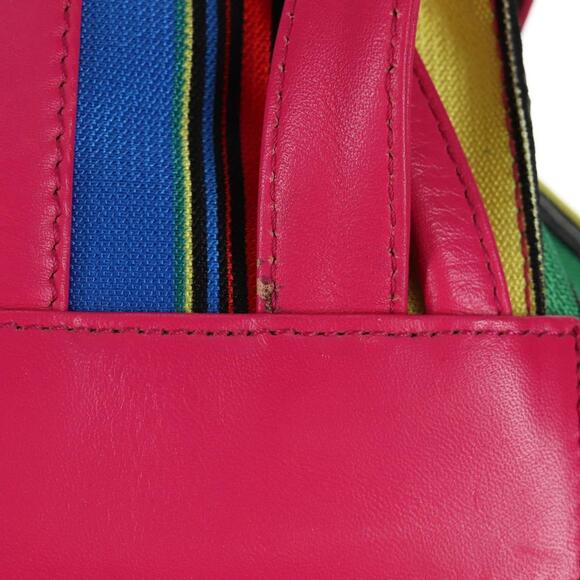 Gianni Versace Backpack Canvas Multicolor Gold Auth 142845V main image 5